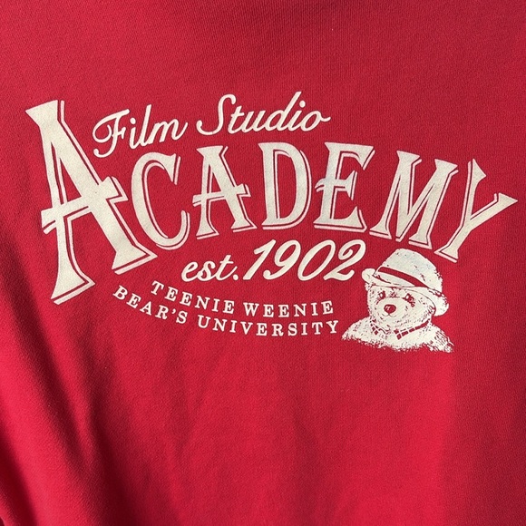 Teenie Weenie Red Academy Graphic Sweatshirt - Picture 2 of 5